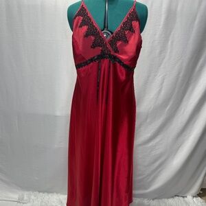 Delicates Long Red Lingerie/Gown